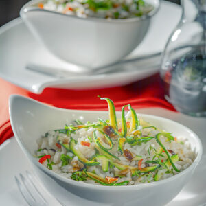 ACETO BALSAMICO - RISOTTO ALLE ERBE E ZUCCHINE - 2009