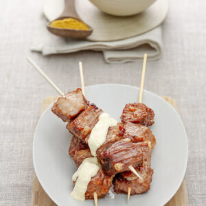 ROSTICINI DI AGNELLO AL CURRY - 0957