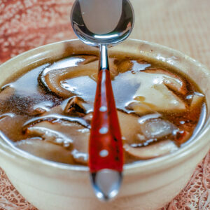 CONSOMMÉ AI PORCINI - Beige - S2004047 - 76072