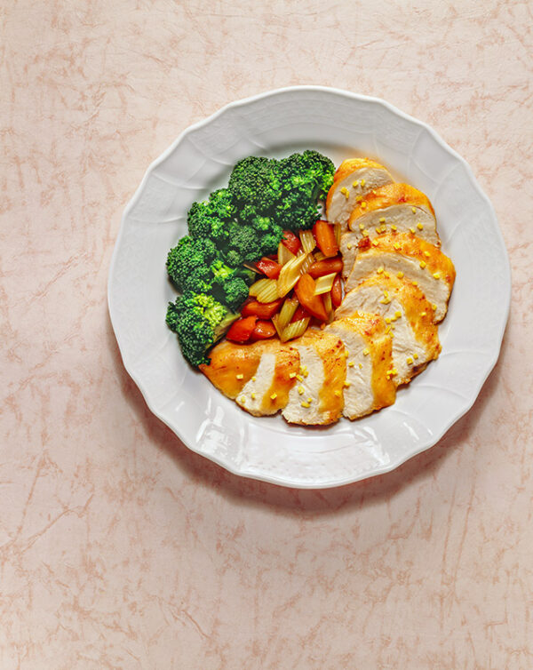 PETTO DI POLLO CON BROCCOLI SEDANO E CAROTE AL LIMONE - S175920  - 1667406