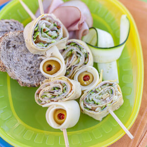 PICNIC - SPIRALI DI CREPE CON ZUCCHINE E PETTO DI TACCHINO ARROSTO - 4681