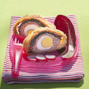 PICNIC - POLPETTONE IN CROSTA CON RADICCHIO EMMENTAL UOVA - 4727