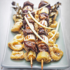 GNOCCHI DI CECI CON SPIEDINI AL MIRTO - S2504501 - 4947