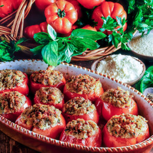 POMODORI RIPIENI AL FORNO - A32780