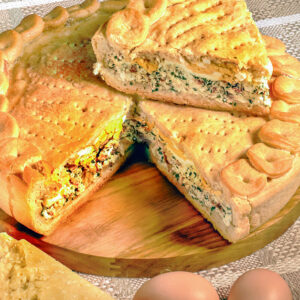PIZZA RUSTICA DI RICOTTA E PECORINO - GR2076 - 56642