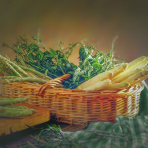 ASPARAGI VERDI BIANCHI ASPARAGI SEVATICI E ASPARIGINA - S04960 - 70217