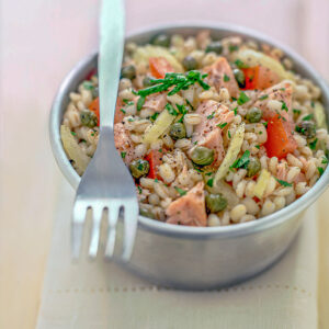 INSALATA DI ORZO AL SALMONE - S0505086