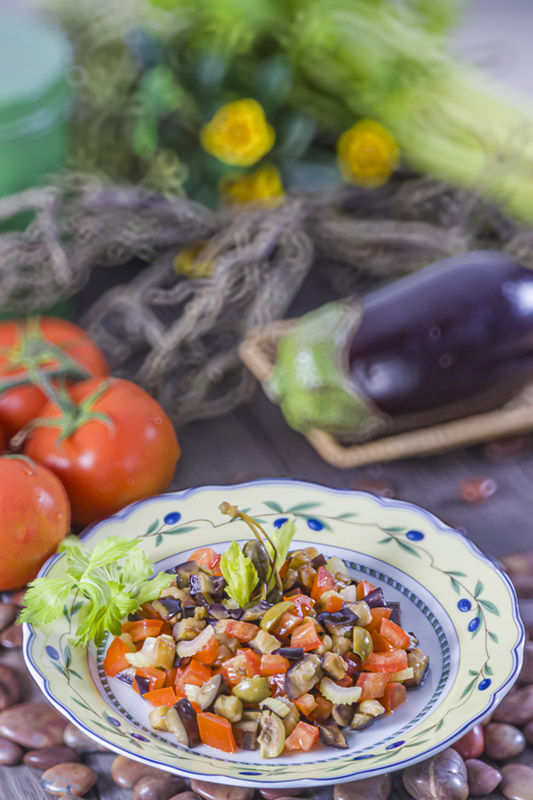 CAPONATA DI MELANZANE - GT6J1720