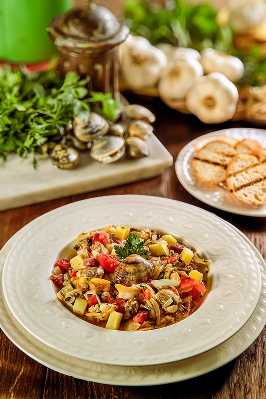 VONGOLE IN GUAZZETTO - 1818 - 15674