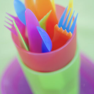 PICNIC - POSATE PIATTI E BICCHIERI DI PLASTICA - 4688