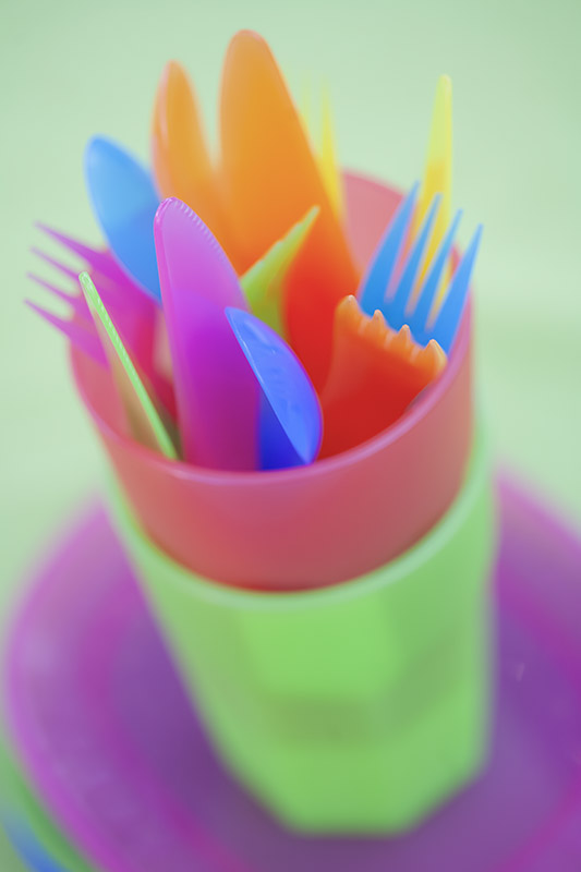 PICNIC - POSATE PIATTI E BICCHIERI DI PLASTICA - 4688