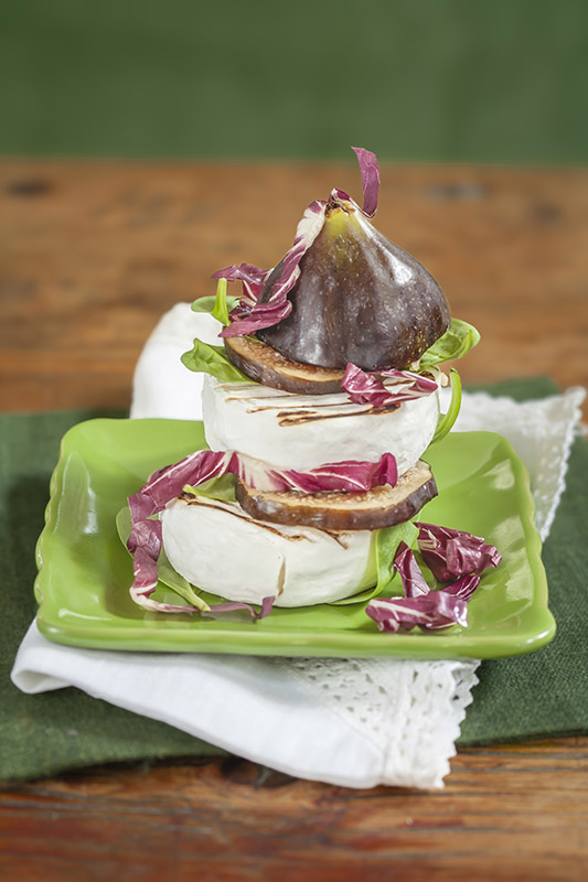 CON I FICHI - TOMINI CON FICHI SPINACINI RADICCHIO - 7085