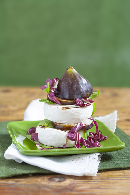 CON I FICHI -TOMINI CON FICHI SPINACINI RADICCHIO - 7088