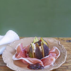 CON I FICHI - FICHI CON FETA PROSCIUTTO CRUDO MOSTARDA DI FICHI - 7094
