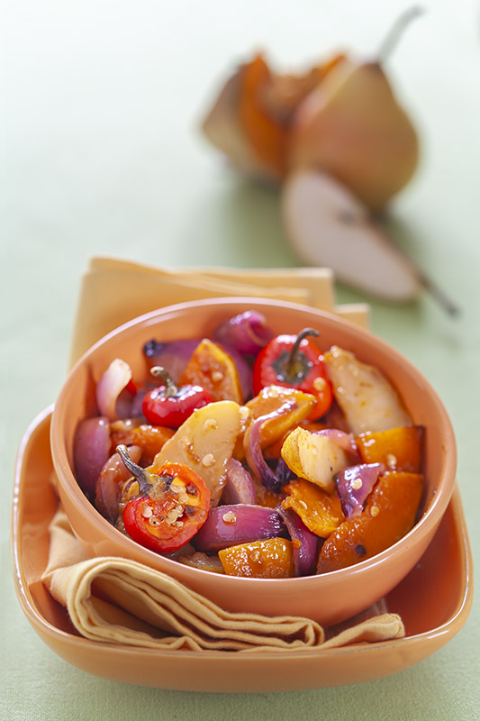 METTI LA ZUCCA - PERE ZUCCA CIPOLLE E PEPERONCINI IN AGRODOLCE - 0012