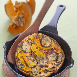 METTI LA ZUCCA - FRITTATA DI ZUCCA  E ZUCCHINE - 0008