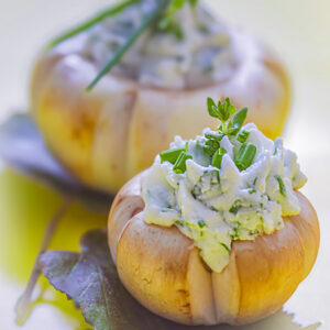 FUNGHI RIPIENI AL FORMAGGIO - GT6J1388