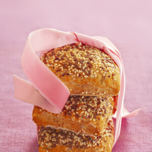 PANINI CON SEMI DI SESAMO E SEMI DI LINO - 3352