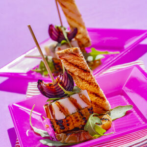 PICNIC - SPIEDINI DI POMODORI MAIS PROVOLONE E CIPOLLA ROSSA - 4970