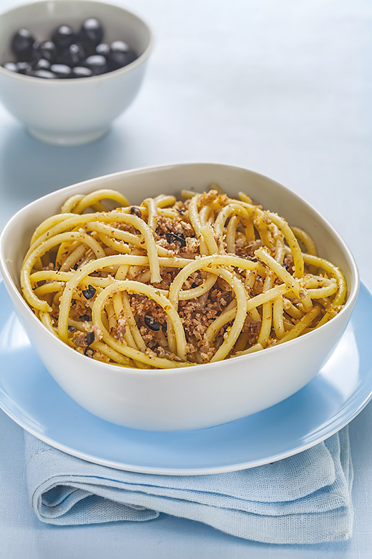 BUCATINI CON ACCIUGHE E PANE - BASILICATA - 3906