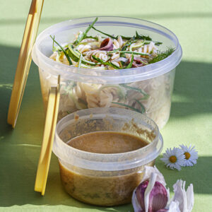 PICNIC - FUSILLI CON CATALOGNA SPIGATA FINOCCHIO E SALSA DI ACCIUGHE OLIO E AGLIO – 4744