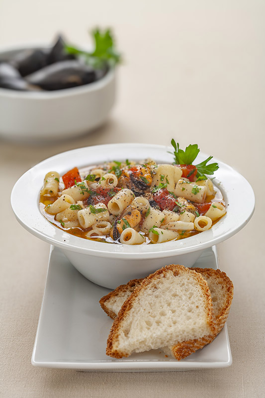 ZUPPA IN BRODO DI COZZE - 1501