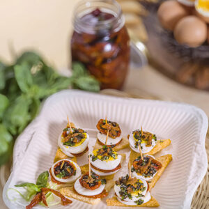 CROSTINI CON UOVA E BOTTARGA - GT6J0111