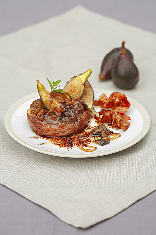 PIÙ FICHI – FILETTO CON PANCETTA SCALOGNO E FICHI AL PORTO - 1477