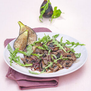 PIÙ FICHI – STRACCETTI CON FICHI E SCALOGNO ALL'ACETO BALSAMICO - 1462