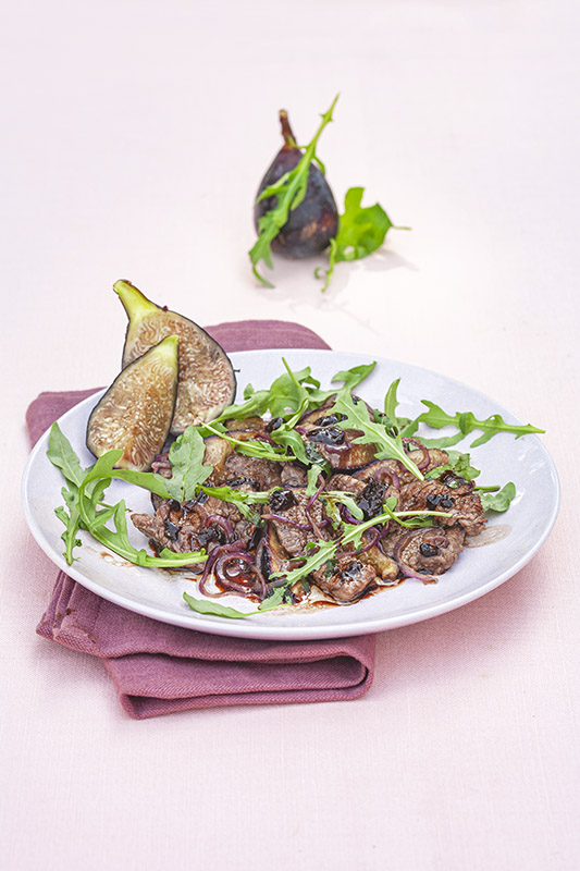 PIÙ FICHI – STRACCETTI CON FICHI E SCALOGNO ALL'ACETO BALSAMICO - 1462