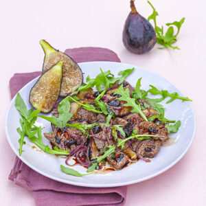 PIÙ FICHI – STRACCETTI CON FICHI E SCALOGNO ALL'ACETO BALSAMICO - 1461