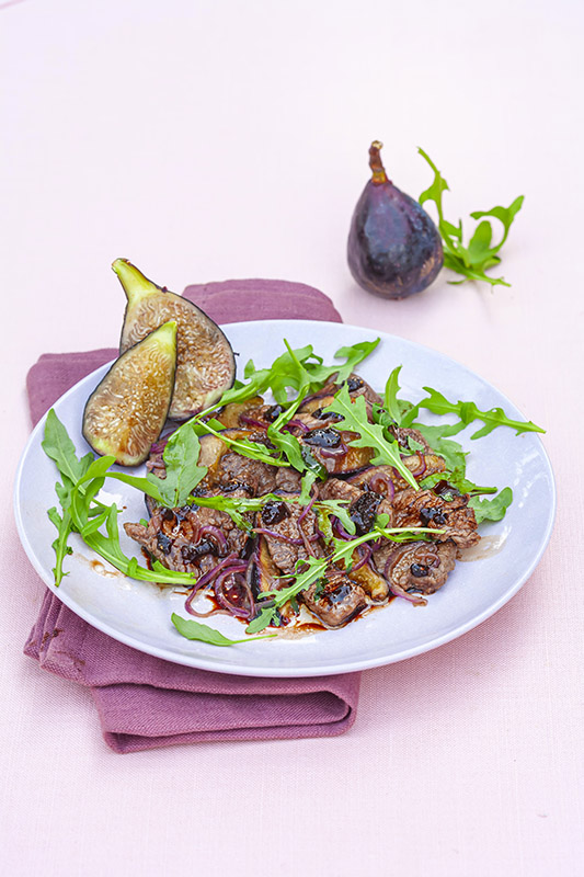 PIÙ FICHI – STRACCETTI CON FICHI E SCALOGNO ALL'ACETO BALSAMICO - 1461
