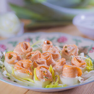 ROSE DI SALMONE CON IL PORRO - GT6J1611