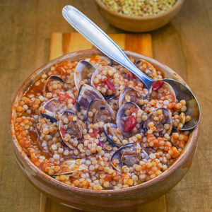 FREGOLA SARDA CON LE VONGOLE - 3342