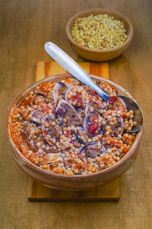 FREGOLA SARDA CON LE VONGOLE - 3342