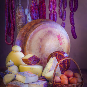 VARIETÀ DI FORMAGGI SALAMI E SALSICCE - K7300