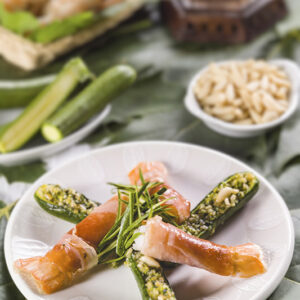 SCAMPI AL PROSCIUTTO E ZUCCHINE - GT6J1688