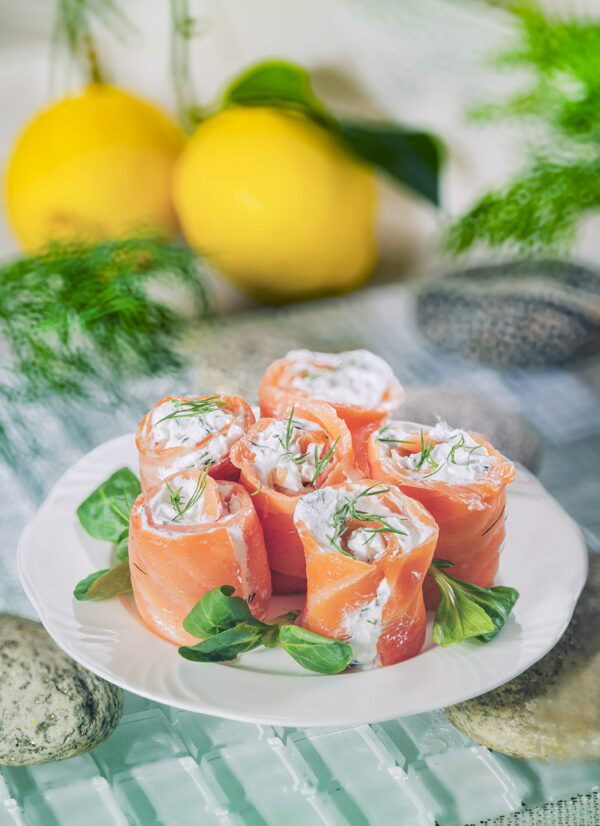 GIRANDOLE DI SALMONE - 2152