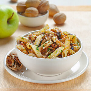 PENNE CON NOCI OLIVE E MELE - 2288