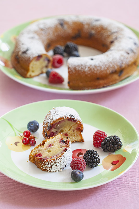 CON FRUTTI DI BOSCO - CIAMBELLONE AI FRUTTI DI BOSCO - 2384
