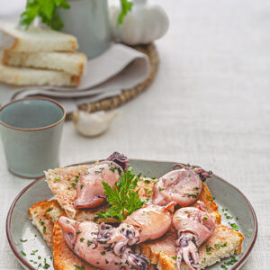 CROSTINI AI CALAMARETTI - 0945