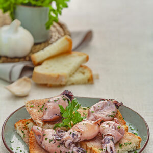 CROSTINI AI CALAMARETTI - 0946