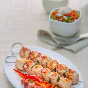 SPIEDINI DI TACCHINO AL BACON - 1084