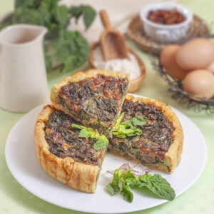 CROSTATA DI SPINACI E UVETTA - 2674