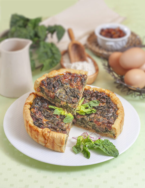 CROSTATA DI SPINACI E UVETTA - 2674