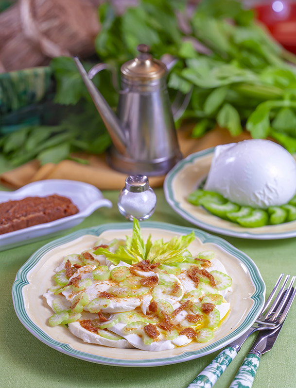 MOZZARELLE FARCITE CON SEDANO E BOTTARGA - 2798 - immagine 1