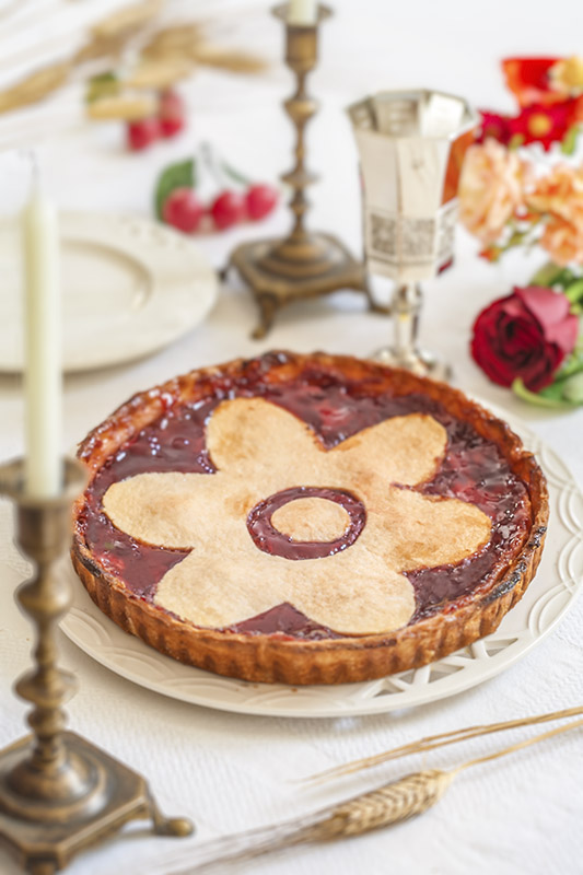 CROSTATA DI VISCIOLE EBRAICA - 1390
