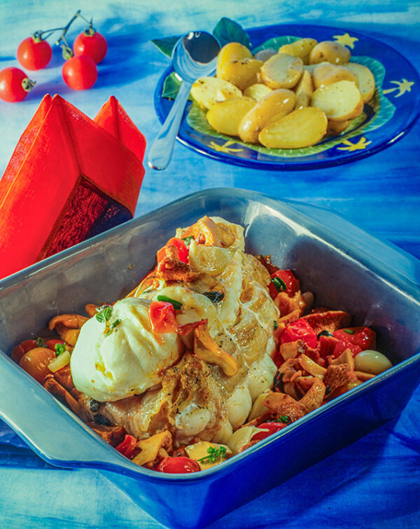 PESCATRICE RIPIENA AL FORNO CON FINFERLI - 6366