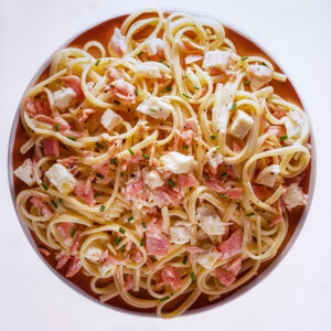 TRENETTE AL SALMONE E MOZZARELLA - 7234