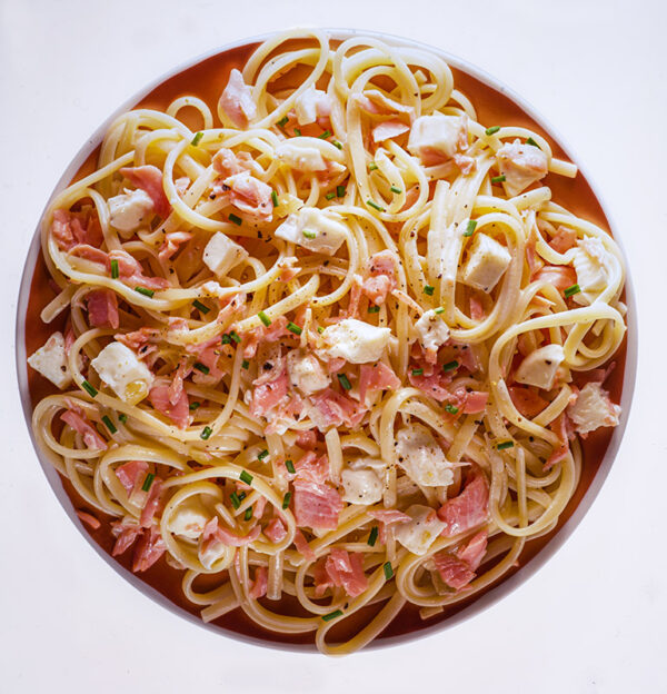 TRENETTE AL SALMONE E MOZZARELLA - 7234